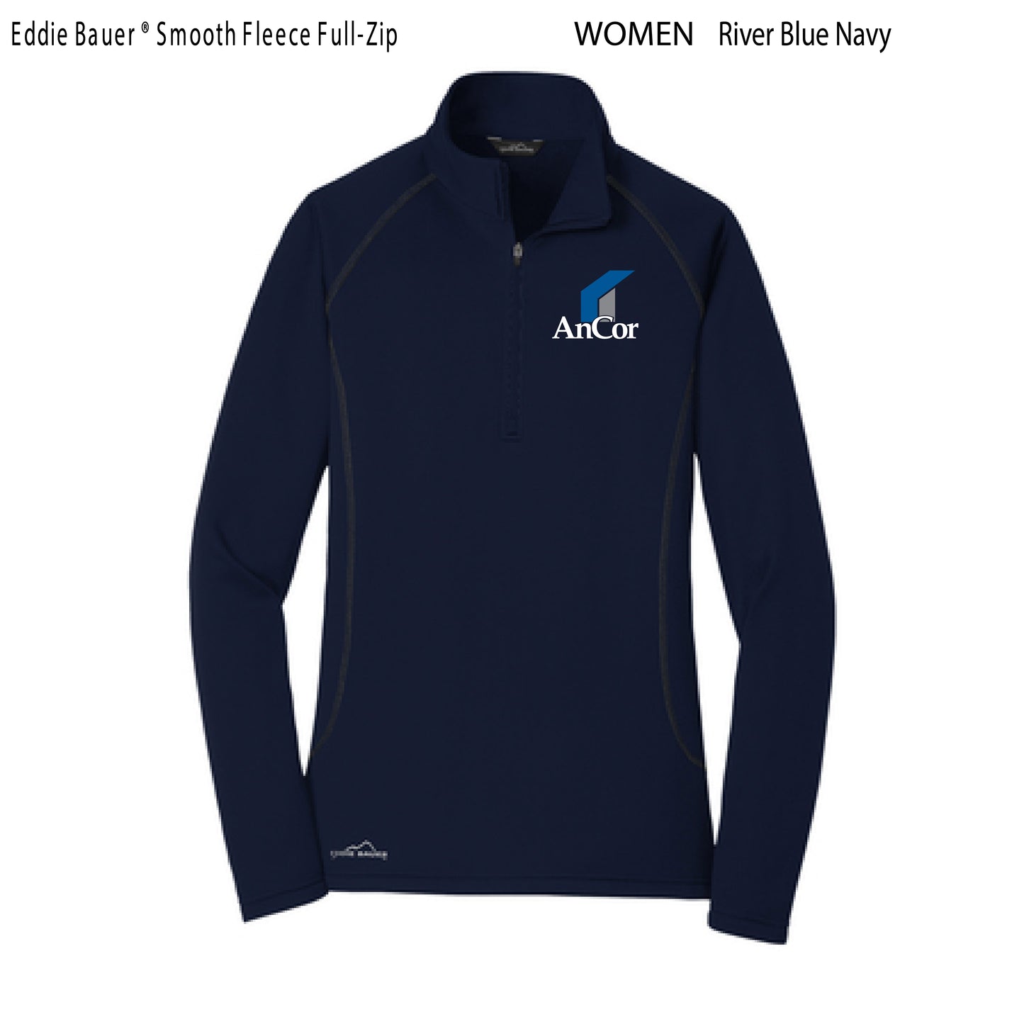 Eddie Bauer® Women’s Smooth Mid Layer Fleece Full-Zip