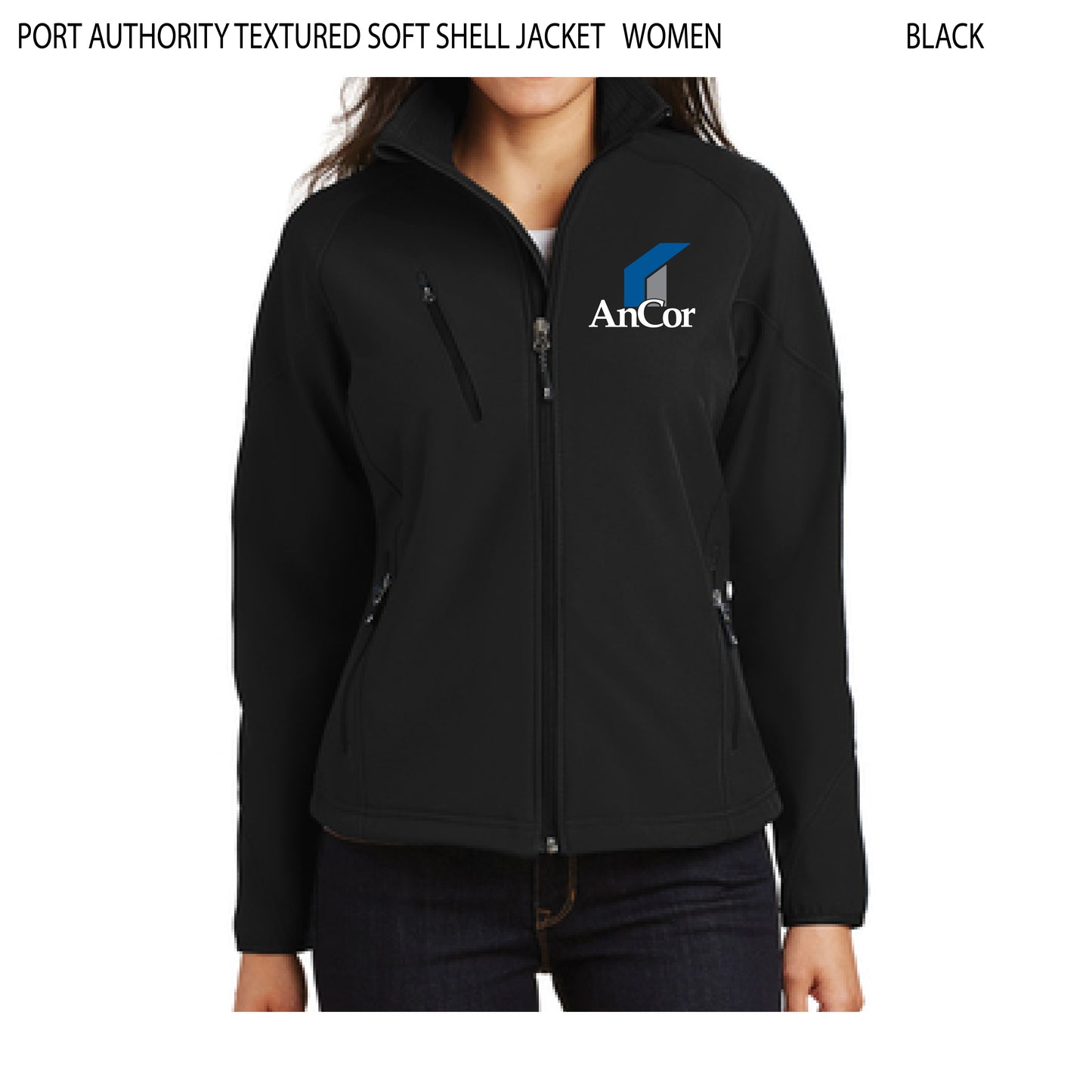 Port Authority® Women's Textured Soft Shell Jacket