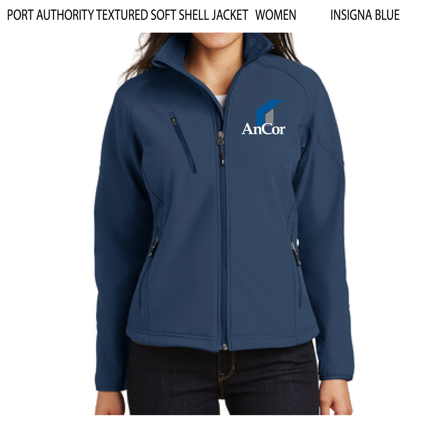 Port Authority® Women's Textured Soft Shell Jacket
