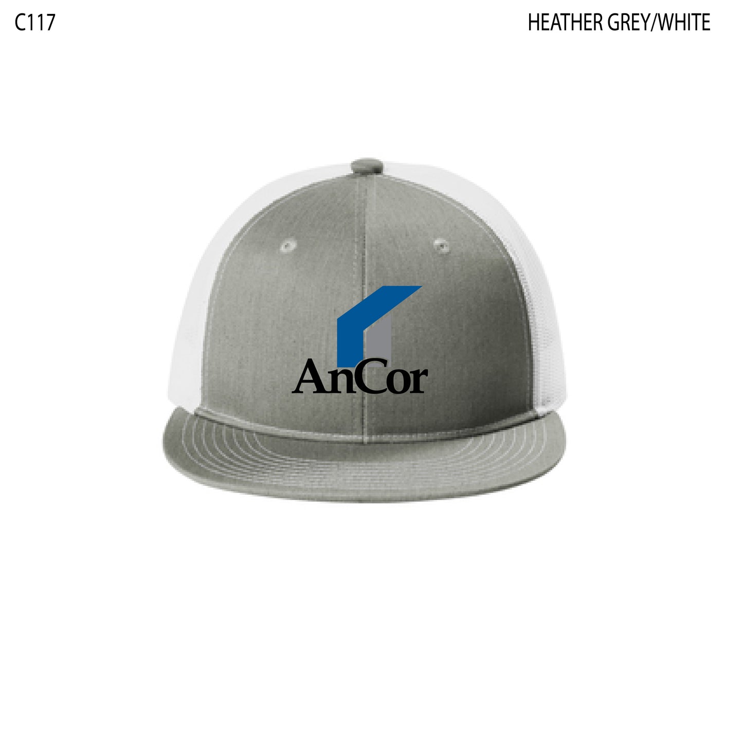 Port Authority® Snapback Flat Bill Trucker Cap