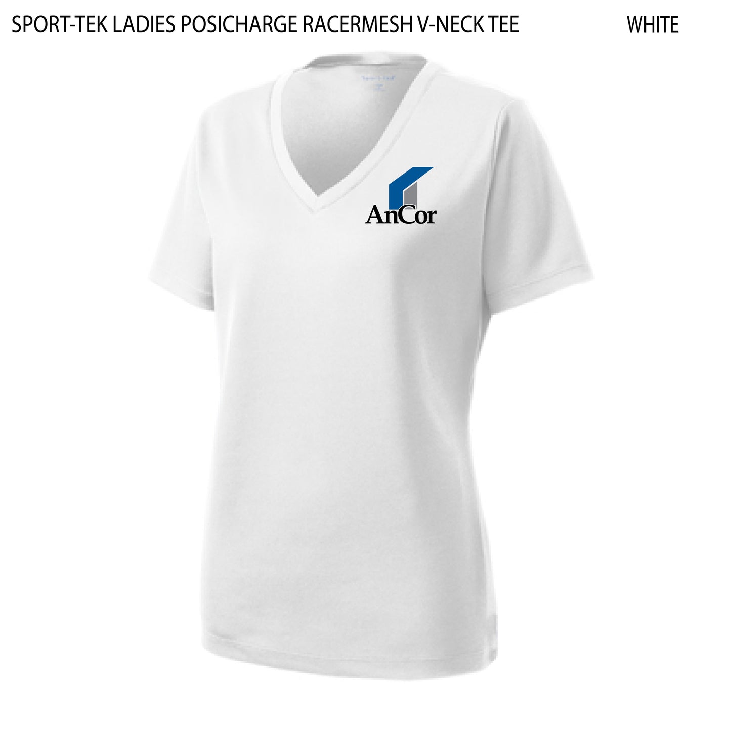 Sport-Tek® Women's PosiCharge® RacerMesh® V-Neck Tee