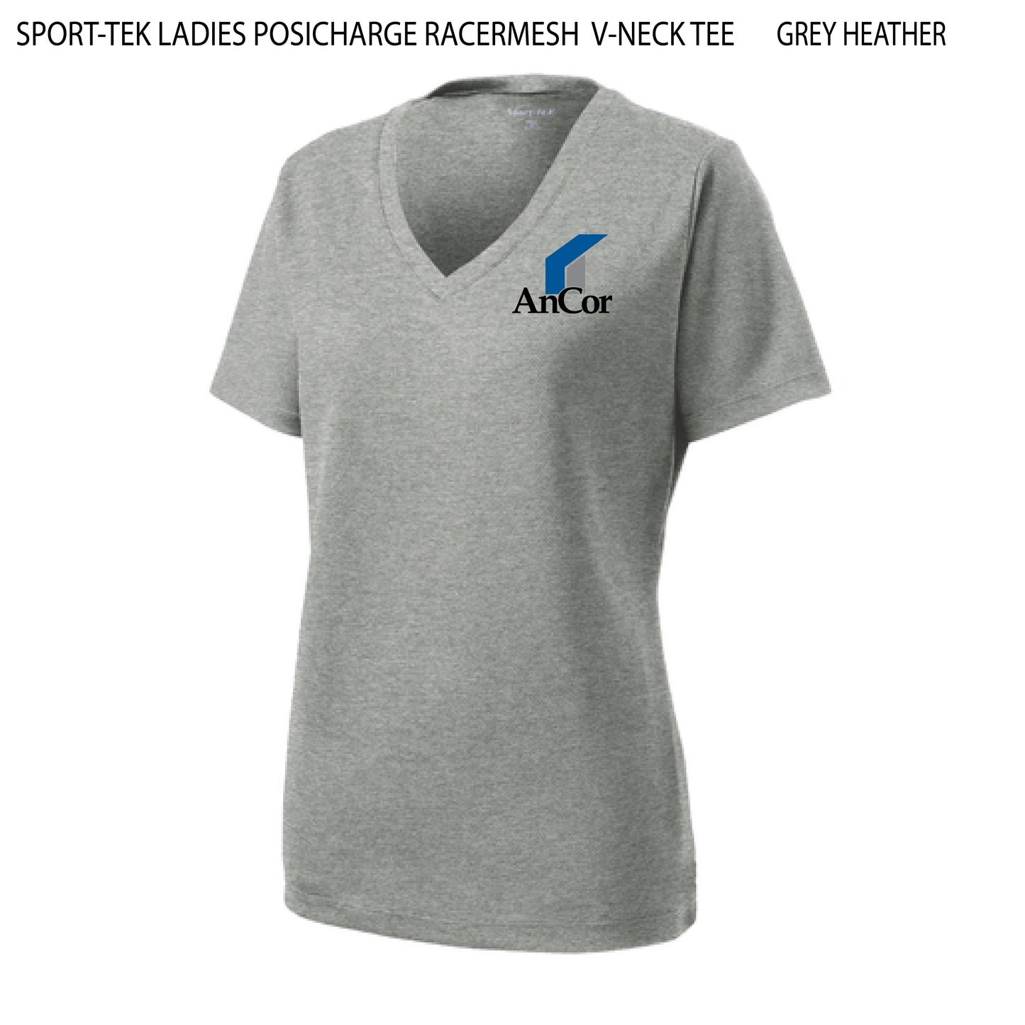 Sport-Tek® Women's PosiCharge® RacerMesh® V-Neck Tee