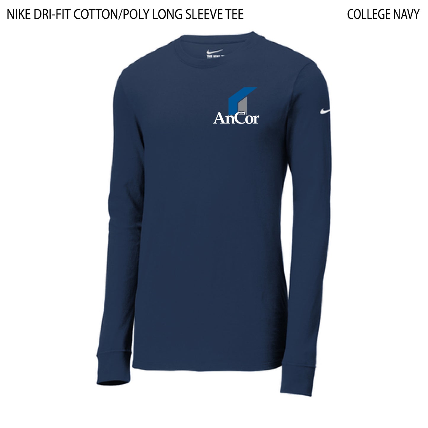 Nike Dri-FIT Cotton/Poly Long Sleeve Tee