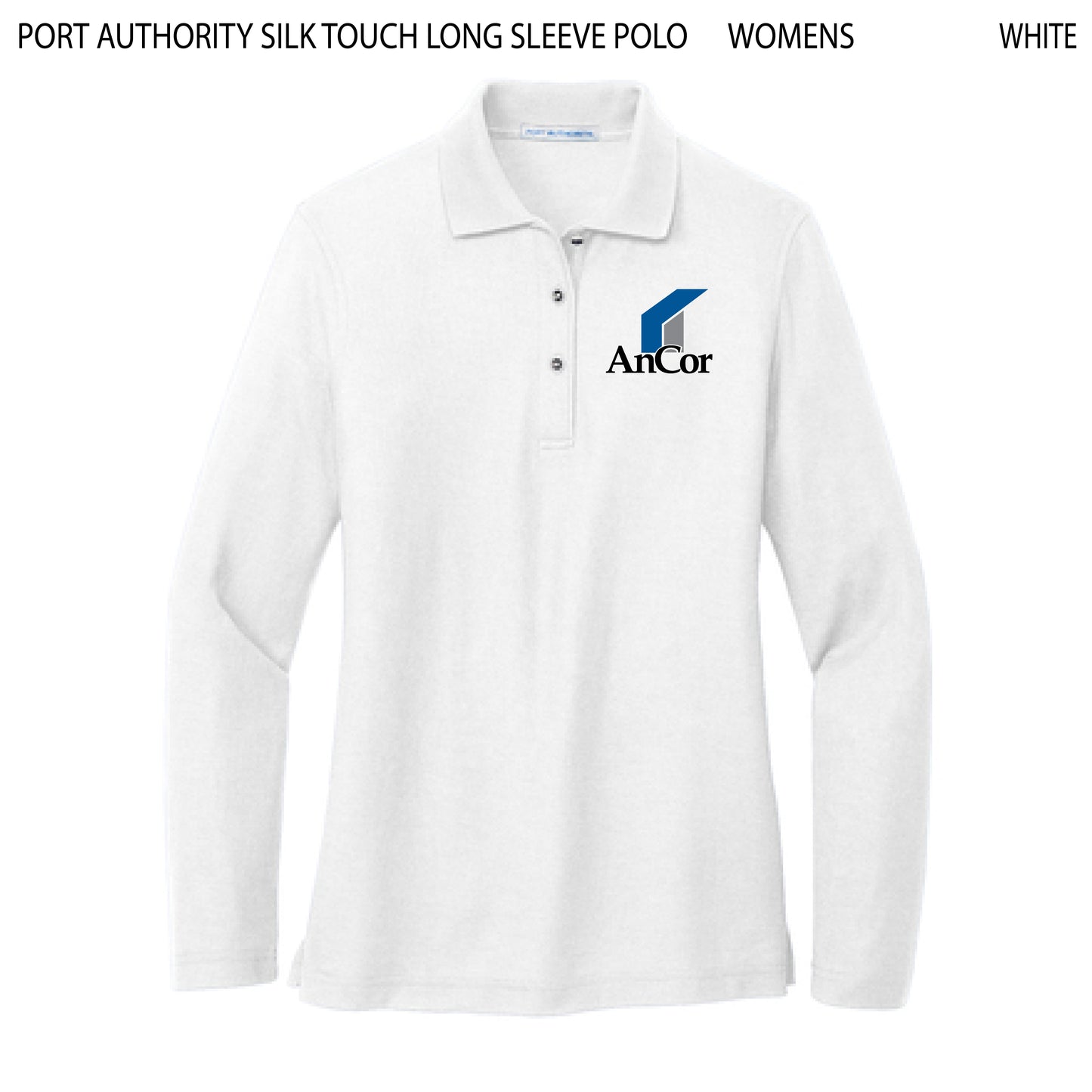 Port Authority® Women's Silk Touch™ Long Sleeve Polo
