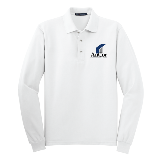 Port Authority® Silk Touch™ Long Sleeve Polo