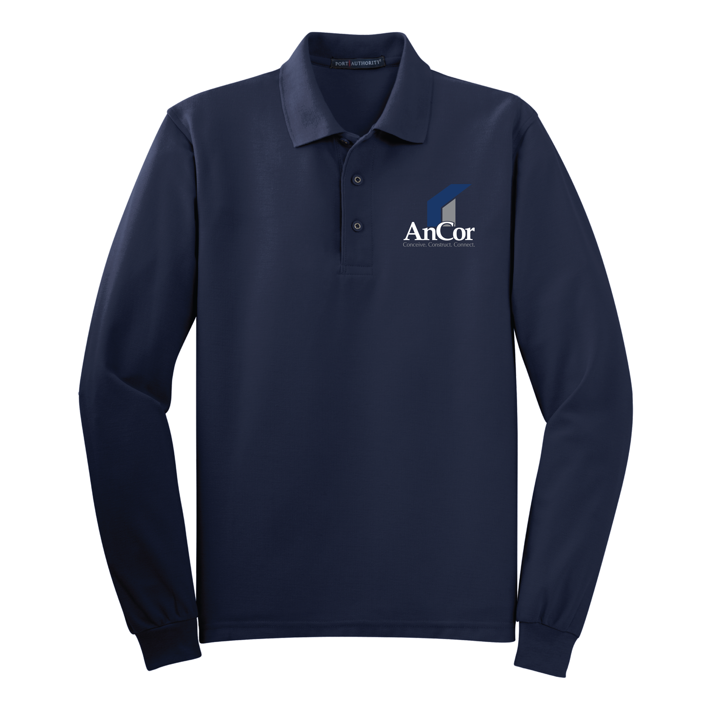 Port Authority® Silk Touch™ Long Sleeve Polo