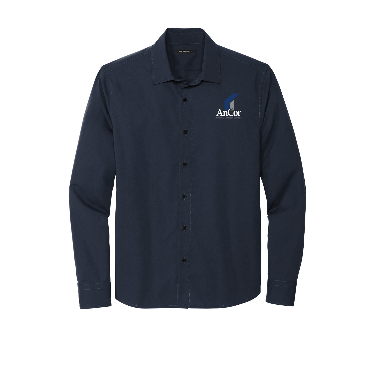 Mercer+Mettle® Long Sleeve Stretch Woven Shirt